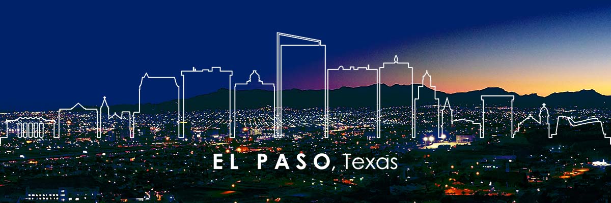 Skyline of El Paso, TX